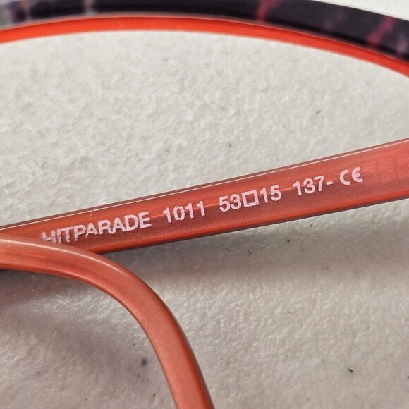 Lafont ISSY & LA Womens Hitparade 1011 Eyeglass Frame 53 15 137 Red Tortoise - Picture 6 of 7